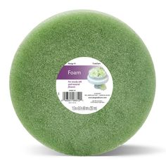 foam polishing disc, green