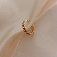 Wedding Preppy, Heart Ring Gold, خواتم خطوبة, Rings Set For Women, Cute Love Heart, Couple Cute, Jewelry Accessories Ideas, Dope Jewelry