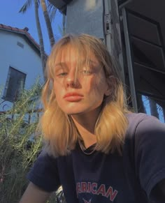 Y2k Hairstyles, Blonde Hair With Bangs, Dirty Blonde Hair, Short Hair With Bangs, Cut My Hair, Hair Inspo Color