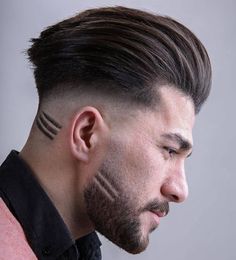 Mens Messy Hairstyles, Short Fade Haircut, Trendy We Fryzurach, Taper Fade Haircut, Cool Mens Haircuts, Hair Patterns