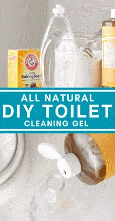 all natural diy toilet cleaning gel