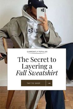 Master the art of layering this fall with simple and effective tips! Discover how to incorporate a sweatshirt into your fall wardrobe essentials and create effortlessly stylish fall outfits. Perfect for keeping warm and looking chic in 2024. Fall Wardrobe Essentials, Stylish Fall Outfits, Digital Closet, Fall Accessories