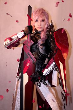 Final Fantasy XIII Lightning Returns Cosplay by Fantalusy Noctis Cosplay, Final Fantasy Xiii Lightning, Lightning Cosplay, Final Fantasy Xv Prompto, Lightning Farron, Lightning Returns, Final Fantasy Xiii, Game Cosplay, Video Game Cosplay