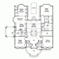 the floor plan for this house