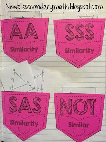 three pink paper pieces with different words on them