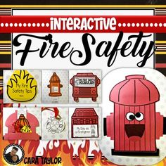 an interactive fire safety activity book