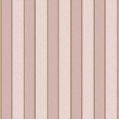 a beige and pink striped wallpaper with vertical stripes