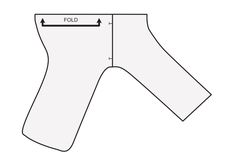 the front and back view of a pair of leggings with measurements for each side