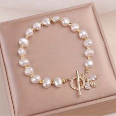 Freshwater Pearl Bee Bracelet. Elegant. Faux Pearls. See Pics For Dimensions. Bb4 Heart Ankle Bracelet, Pearl Charm Bracelet, Sweet Jewelry, Faux Pearl Bracelet, Turquoise Bead Bracelet, Bee Pendant, Freshwater Pearl Bracelet, Elegant Bracelet, Bridal Bracelet