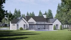 this is an artist's rendering of the house