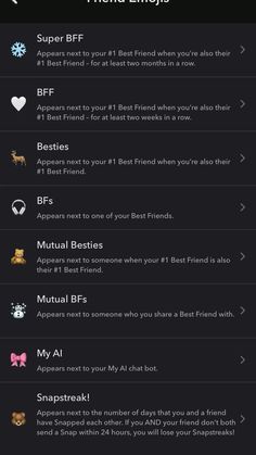 the best friend app for iphone and ipad, with texting options on each screen