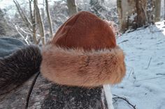 Wool medieval hat for the historical reenactment, 9th-13th century. Cap made of wool with linen lining, in several color options, two types of fur to choose from; weasel and beaver.  The color of beaver fur may vary due to natural reasons. The colors of beaver fur are brown - black. Please write in your personalization which color you prefer. Fur is acquired from completely legal sources. Photos are exemplary, color and fur will be according to your preferences. Please enter your head circumference. Silk caps are also available on our other auction. Medieval Hats, Ginger Color, Historical Reenactment, Fur Hat, Skull Cap Beanie, Wool Hat, Head Circumference, Skull Cap, Vikings