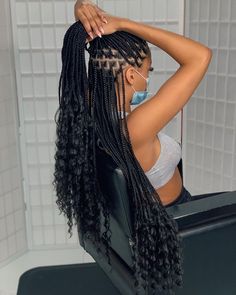 Twisted Hair, Big Box Braids Hairstyles, Cute Braided Hairstyles, Cute Box Braids Hairstyles