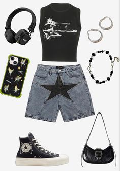 Indie Rock Outfits, Summer Grunge Outfits, Rock Clothes, Find Your Own Style, Streets Of Tokyo, Dream Fashion, 2000s Fashion Outfits, Own Style