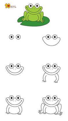 the frog has four eyes and five legs