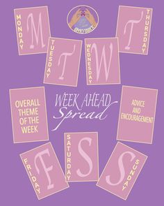 Week ahead tarot spread Reading Help, Oracle Tarot, Tarot Decks, Tarot Reading, Digital Art Prints, A Coffee, How To Make Money