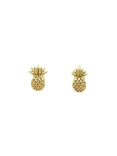 Simple is good and simple is great. Add some simplicity to your life with these simple pineapple stud earrings. Simply put, these earrings are the simple version of our pineapple jewelry collection, but are still very well designed and crafted with detail. These are available in variations of yellow, white, and rose gold. The width is 7mm, the length is 10mm, and the weight is 0.4 grams for the pair. Pineapple Jewelry, Jewelry Earrings Studs, Yellow White, Wellness Design, Pineapple, Jewelry Collection, Jewelry Earrings, Stud Earrings, Rose Gold