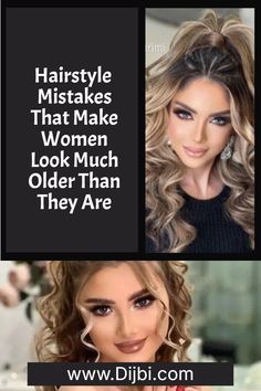 Makeup Mistakes, Hairstyles Ideas, Older Women Hairstyles