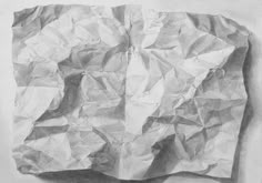 a drawing of a piece of paper that has been folded in the shape of a rock