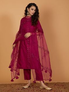 Chanderi Dupatta, Silk Anarkali, Party Wear Dress, Kurta Design, Traditional Indian Outfits