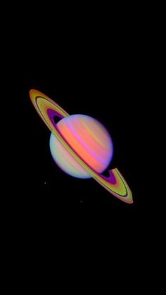 an image of saturn taken from space