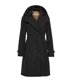 Coats Burberry, Long Black Coat, Designer Coats, Burberry Kids, Trench Coat Black