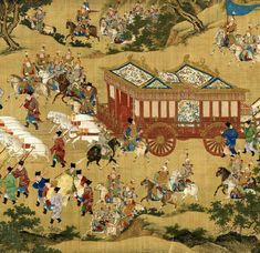 Learn Chinese Language, Ming Dynasty Painting, Royal Carriage, Ming Dynasty Art, Traditional Chinese Art, Korean Painting, Southeast Asian Arts, Ancient Chinese Art, Ancient Paintings