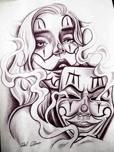 Chicano Easy Drawings, Chicano Tattoos Gangsters, Chick Tattoo, Tony Country, Og Abel Art, Lion Face Drawing, Prison Drawings, Black Flowers Tattoo, Cartoon Tattoo Ideas