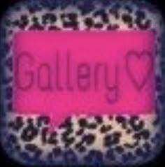 a pink and black leopard print with the word goley on it's side