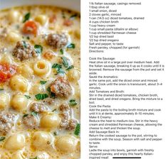 the recipe for this pasta dish has meatballs and cheese