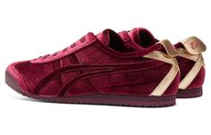 Onitsuka Tiger MEXICO 66 Shoes 'Dried Berry Rose Gold' 1183C091-600 Y2k Inspo, Tiger Mexico 66, Onitsuka Tiger Mexico 66, Mexico 66, Limited Edition Sneakers, Fresh Shoes, Onitsuka Tiger, Swag Shoes, Winter 2024