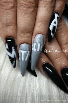 Metallica Nails Badass Nail Designs