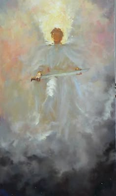 Thomas Schaller, Angel Paintings, Canker Sore, Angel Images, Prophetic Art, San Michele, Angel Painting