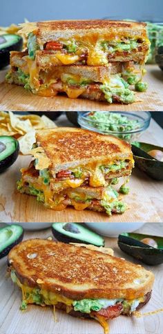 an image of a grilled cheese sandwich with avocado