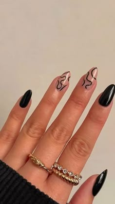 Minimalist Nail, Unghie Nail Art, Almond Acrylic Nails, Nails Inc