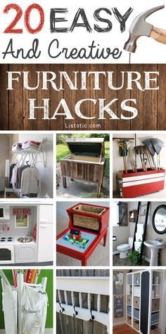 20 easy and creative furniture hacks to make your home look like it is on sale