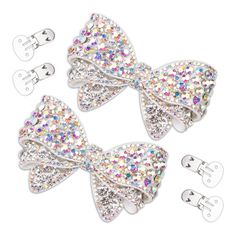 PRICES MAY VARY. This elegant and sparkling rhinestone shoe clip is the perfect accessory to make your shoes shine exceptionally. Whether it's for a wedding, party, or any special occasion, these rhinestone bow shoe clips will add a touch of class and glamour to your outfit. Made with high-quality alloy and rhinestones, these bow clips are not only easy to remove and wear, but they also provide a secure and comfortable fit. These versatile rhinestone bow shoe clips can be attached to various acc Flats Boots, Shoe Decorations, Shoe Decoration, Glue Stick, Shoe Shine, Rhinestone Shoes, Summer Work, Rhinestone Bow, Bow Shoes