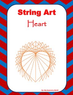 the cover of string art heart