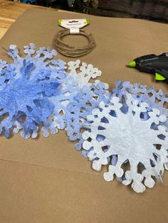 DIY Coffee Filter Hydrangea - The Shabby Tree Coffee Filter Crafts For Kids, Paper Wall Decor