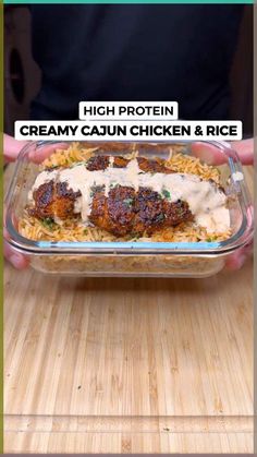 This is the tastiest meal prep that i have ever tried and i suggest everyone should try for muscle gain #protein #delicious #recipe Cajun Chicken And Rice, Quick Healthy Recipes, Protein Meal Prep, Food To Gain Muscle, Healthy Eating Inspiration, High Protein Meal Prep, Effective Diet, Muscle Gain, Low Calorie Snacks