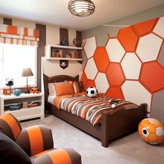 Inspiring Toddler Boy Bedroom Idea: Sports Arena - Toddler Boy Bedroom Ideas Sports Arena