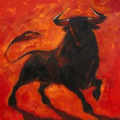 Toro V by Inna Panasenko-VARPDXIG3533 Image 1 Bull Wall Art, Bullfighting Art, Rota Spain, Bull Artwork, Bull Pictures, Nature Ideas, Bull Painting, Bull Art, Bull Tattoos