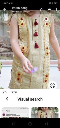 Pakistani Kids Dresses, Dressy Clothes, Simple Kurti, Kids Summer Dresses, Frocks Design, Kebab Recipes