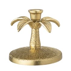 Bloomingville Palm candle holder 12 cm Bali Candle Holder, Tropical Candles, Glass Candelabra, Cement Candle, Metal Candelabra, Spa Candle, Wooden Lanterns, Wooden Candle Sticks, Metal Candlesticks