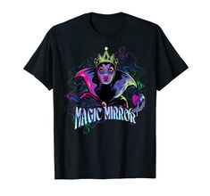 a black t - shirt with the words magic mirror on it