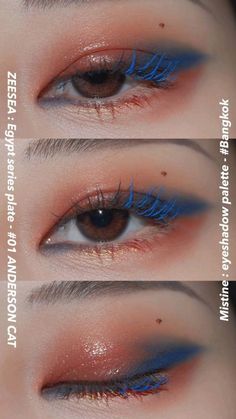 Matte Make Up, Teknik Makeup, Blue Eye Shadow, Eye Shadow Makeup, Shadow Makeup, Ethereal Makeup, Edgy Makeup