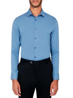 With out slim fit performance dress shirt with modern slim fit that will have you looking dapper at any wedding. Our elegant solid cool tech dress will help you achieve the desired sophisticated look. Tech Dress, Solid Dress Shirt, Sophisticated Look, Performance Dresses, Cool Tech, Stay Fresh, Day And Night