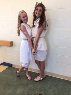 Toga Day! Diy Toga, White Dress, Quick Saves, White