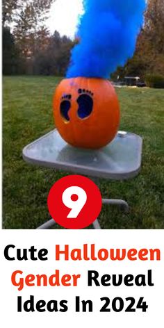 Cute Halloween Gender Reveal Ideas In 2024 Ways To Do Gender Reveal, Gender Reveal Ideas For Halloween, Fun Gender Reveal Ideas Creative, Halloween Gender Reveal Food, Simple Baby Gender Reveal Ideas, Gender Reveal Ideas With Toddler, Gender Reveal With Kids, Gender Reveal Ideas For Kids