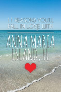 11 Reasons You'll Fall in Love with Anna Maria Island Vacation Activities, Camping Places, Philippines Travel